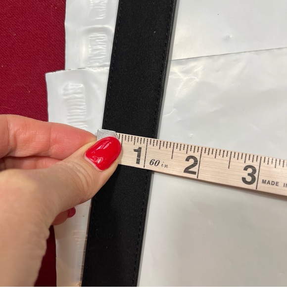 Yoder Dept. heavy duty Black BELT Top Grain Leather Amish 400 gold Buckle 37-41 - Picture 7 of 11